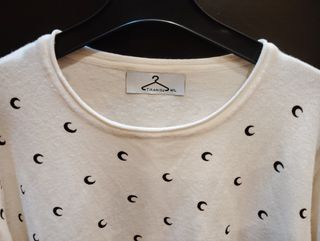 Jersey beige de punto 