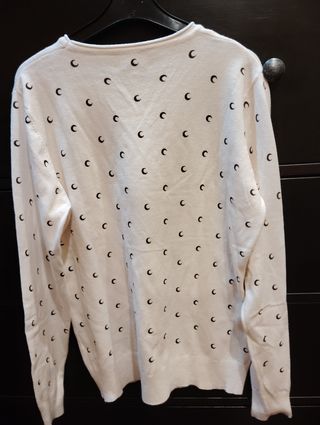 Jersey beige de punto 