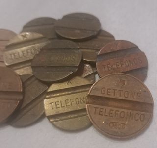 Lote de 13 fichas telefonicas