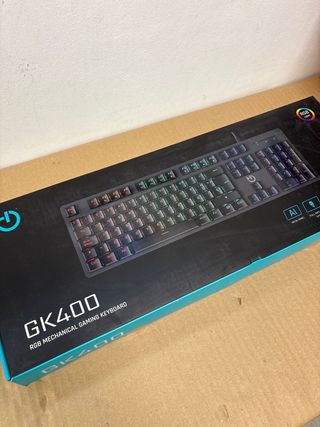 Hiditec  Teclado MECANICO Gaming GK400 RGB