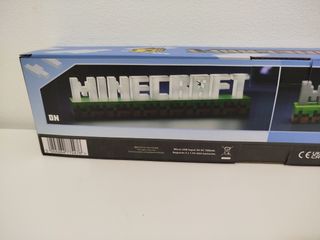 Lámpara Logo Minecraft 41 cm
