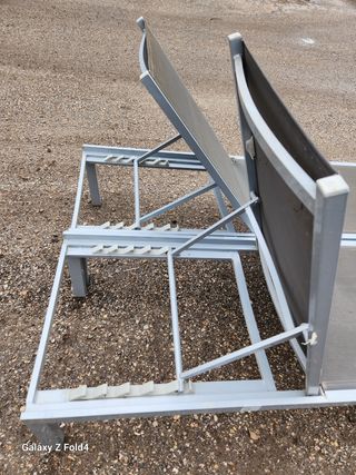 Tumbonas piscina o Jardín