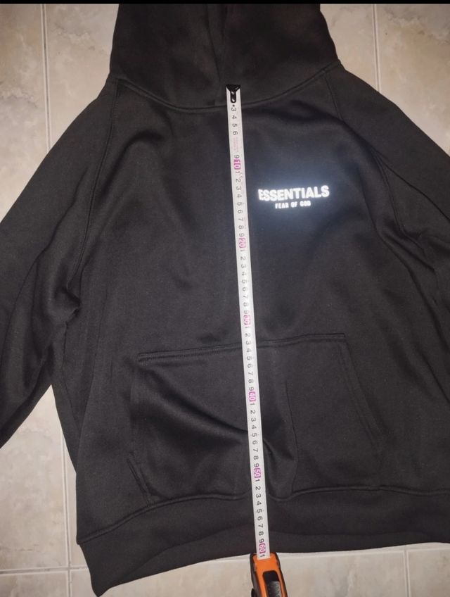 Sudadera Essentials Fear Of God Negra