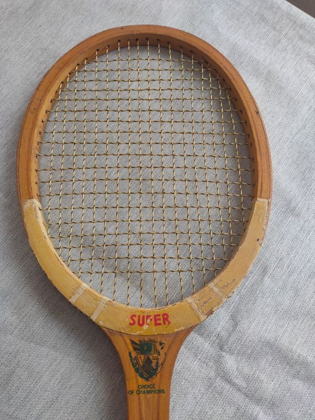 Raqueta antigua