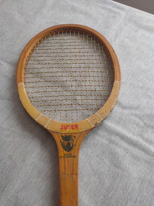 Raqueta antigua