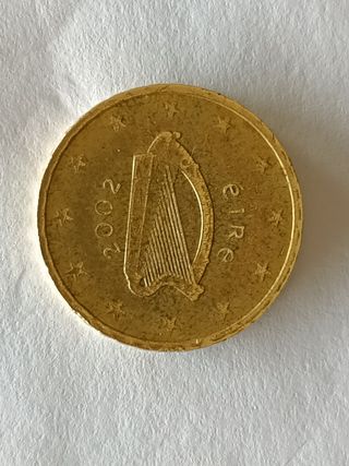 10 Céntimos Irlanda 2002