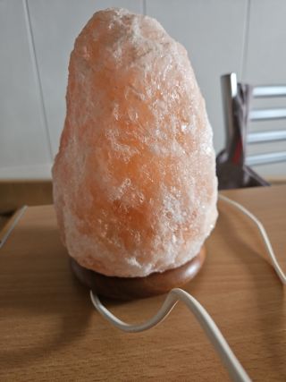 Lámpara de sal del Himalaya