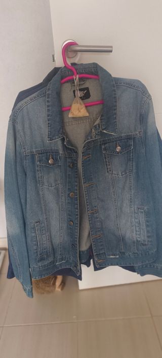 Chaqueta vaquera azul