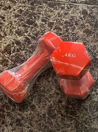 Juego de 2 mancuernas de 4kg