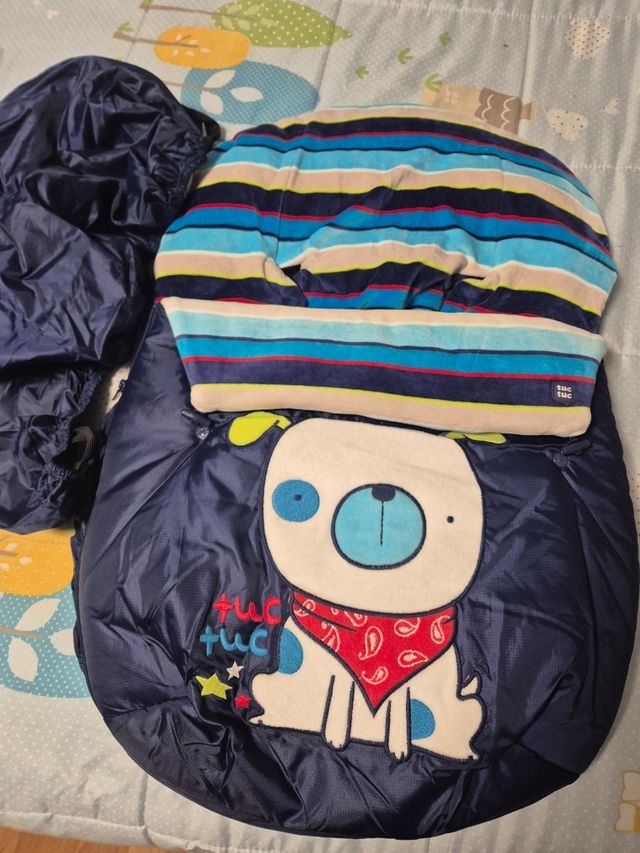Funda saco maxicosi y manoplas tuc tuc