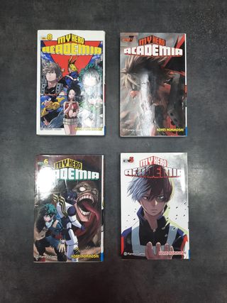 Manga My Hero Academia Vol. 1 al 8