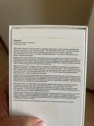 iPhone 14 como nuevo .