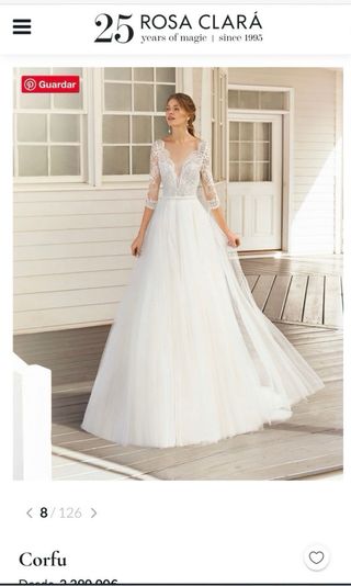 Vestido novia 