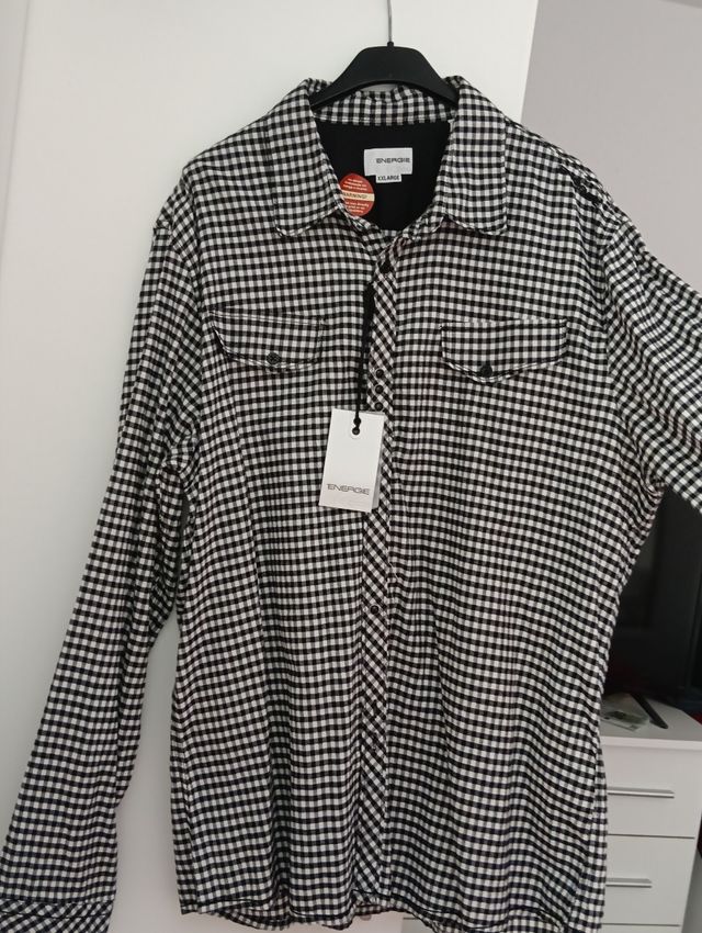 Camisa cuadros XXL nueva