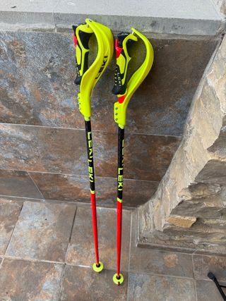 Bastones Leki sl con protecciones 110cm