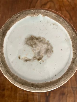 Jarrón japonés vintage de estilo Familia Negra