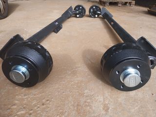 Eje de 750kg con freno 1.35m