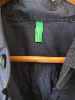 Camisa United Benetton XL azul oscura