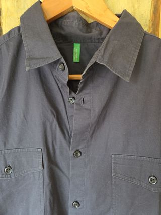 Camisa United Benetton XL azul oscura