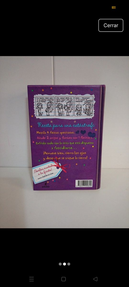 Diario de Nikki 2 - Cuando no eres la reina de la fiesta precisamente (Diario De Nikki / Dork Diaries, 2) (Spanish Edition)