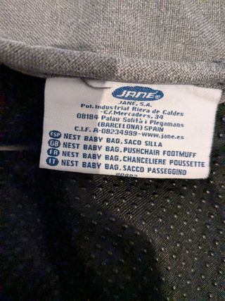 Saco universal jane carrito