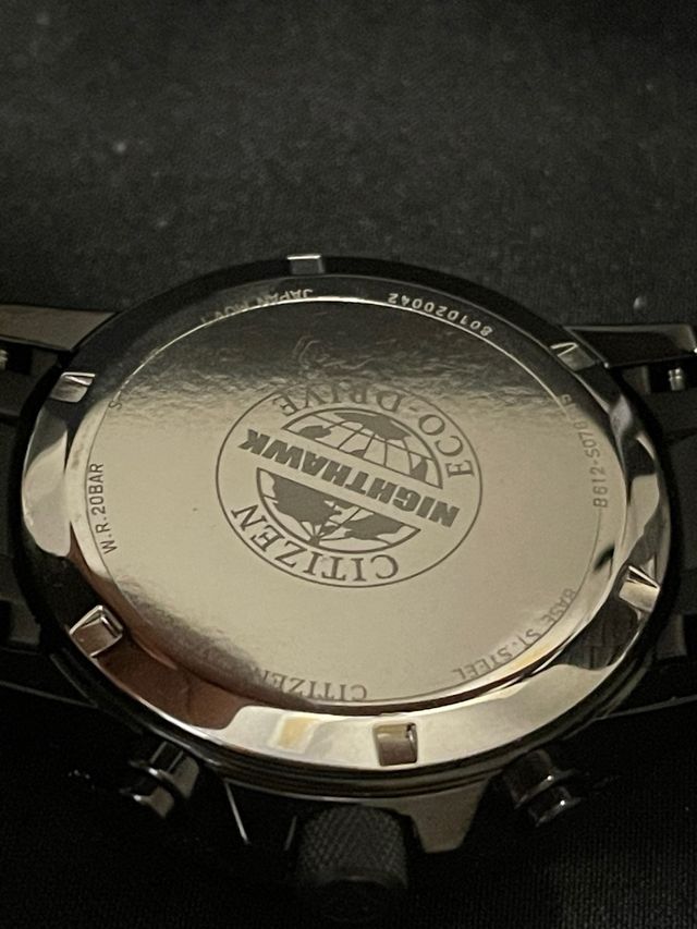 Citizen EcoDrive Chronograph Nighthawk