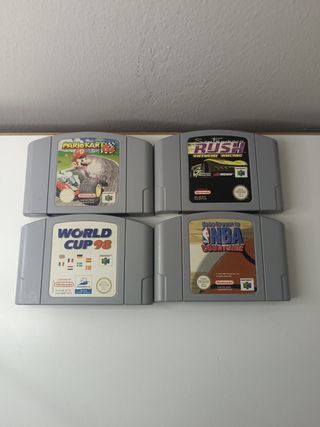 9 Lotes de Deportes. Nintendo 64. Mario Kart ...