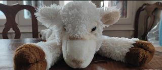 Peluche agnellino pasquale