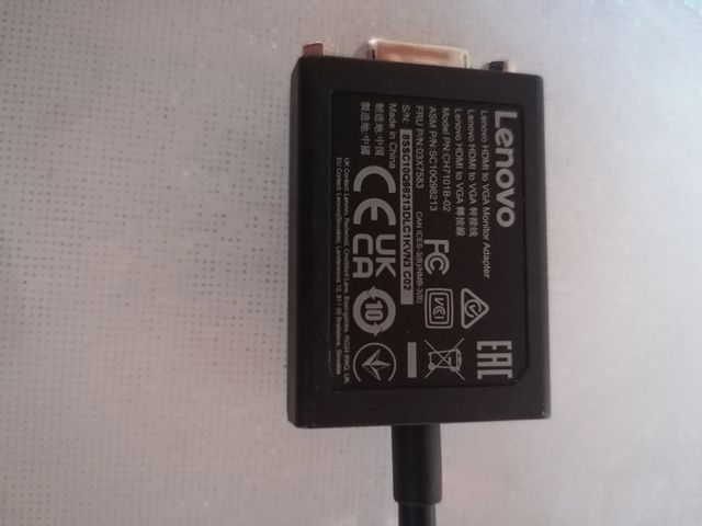 Cavi di collegamento computer Lenovo al televisore