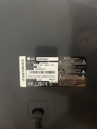 LG SMART TV 32’