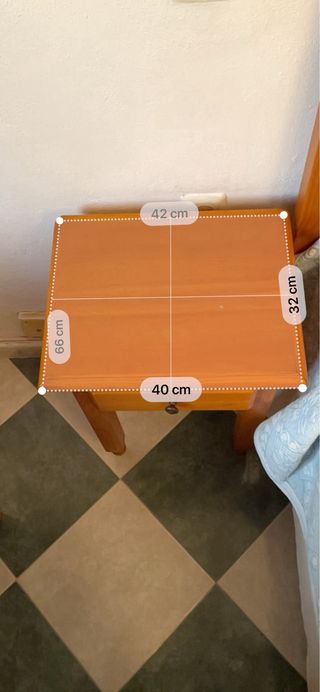 cabecero cama y dos mesitas de noch