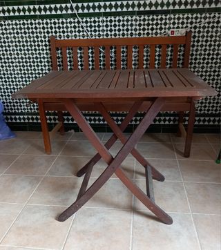 Conjunto de Jardín en madera