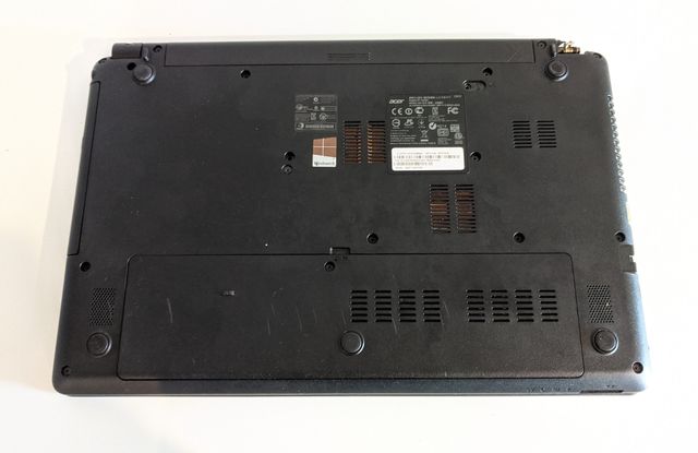 Ordenador portátil defectuoso 