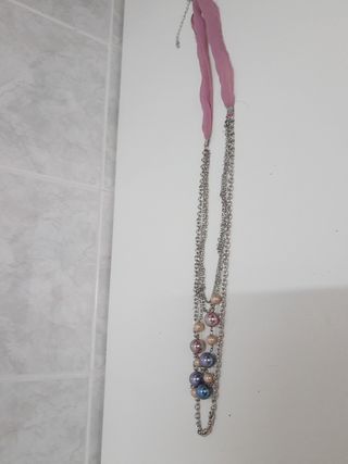 COLLAR FANTASÍA PERLAS MUJER