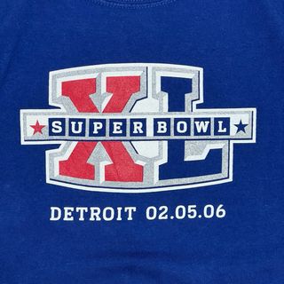 NFL “Super Bowl XL Detroit 2006” Vintage Football