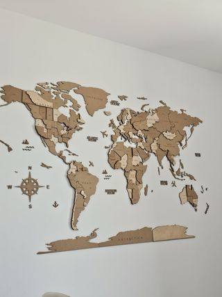 Mapa Mundo 3D