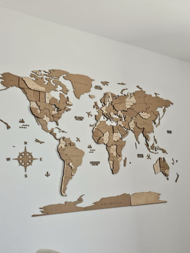 Mapa Mundo 3D