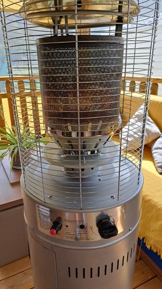 Estufa exterior de propano butano