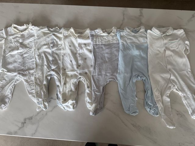 Pack pijamas de bebe 3 a 6 meses