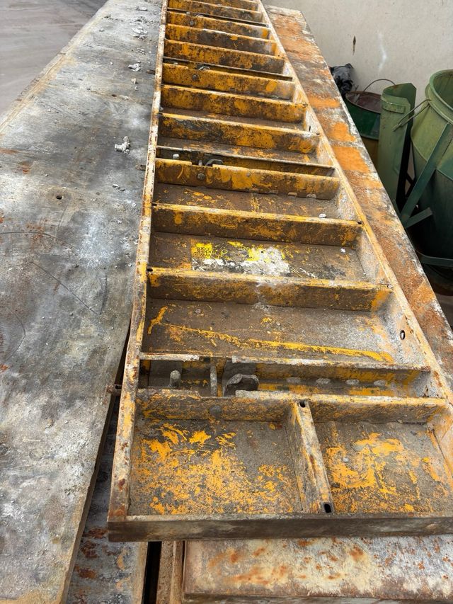 Chapas de pilares encofrado material de encofrado