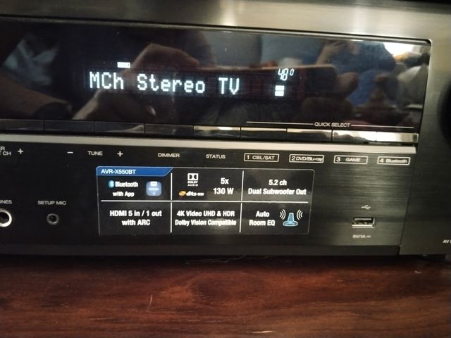 Home cinema Denon AVR-X550 BT