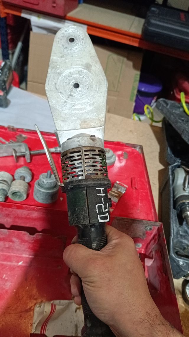 Maquina solda PPR POLIPROPILENO hasta 32