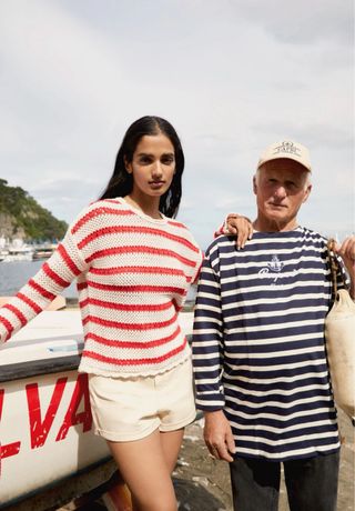 Jersey rayas crochet scalpers