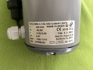 1Turbina extractor SP CMB/4 140/050 006KW LG270