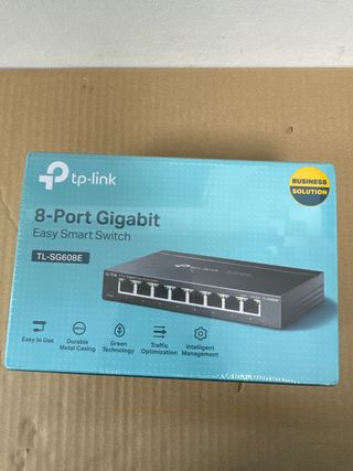 TPLink TLSG608E  Conmutador Ethernet Gigabit 