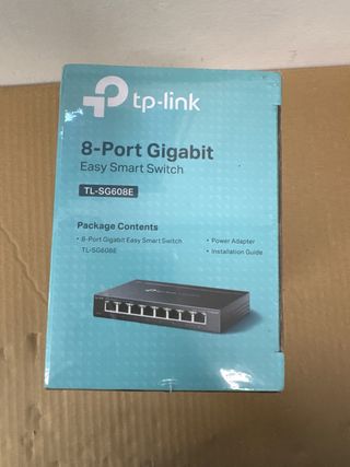 TPLink TLSG608E  Conmutador Ethernet Gigabit 