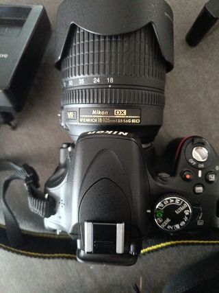 Cámara de fotos Nikon D5100