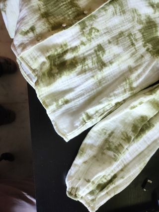 Chaqueta de algodón tie dye