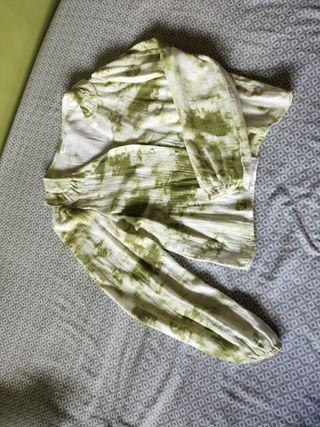 Chaqueta de algodón tie dye