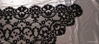 Antigua mantilla de blonda.